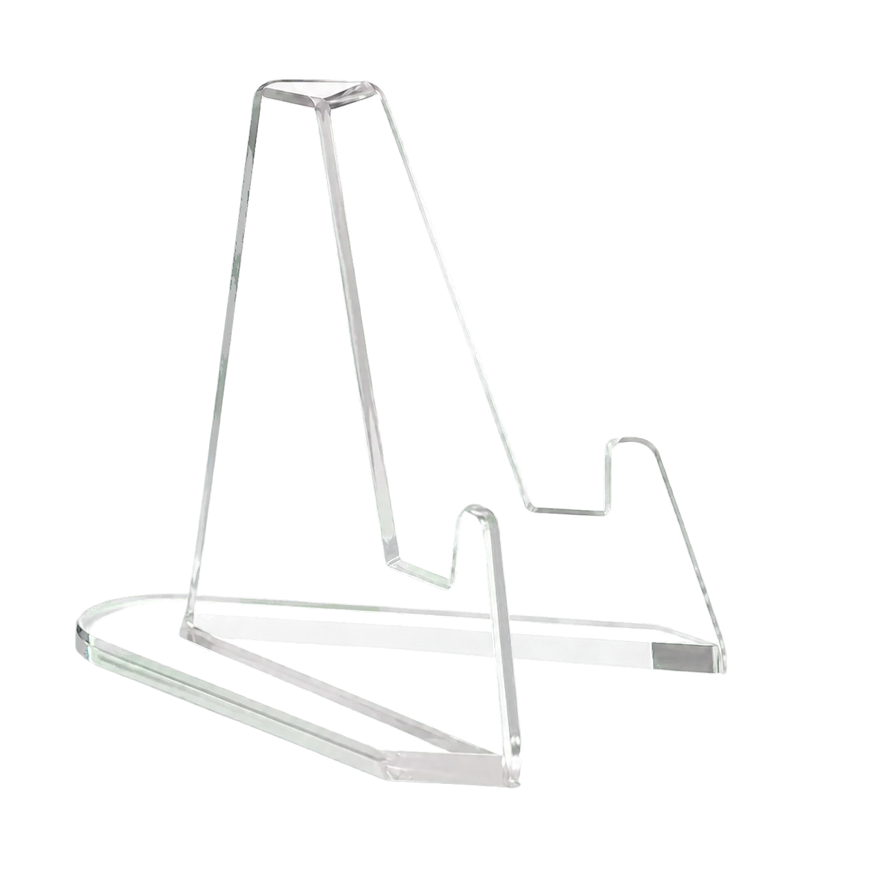 Clear acrylic TapNTrust counter stand