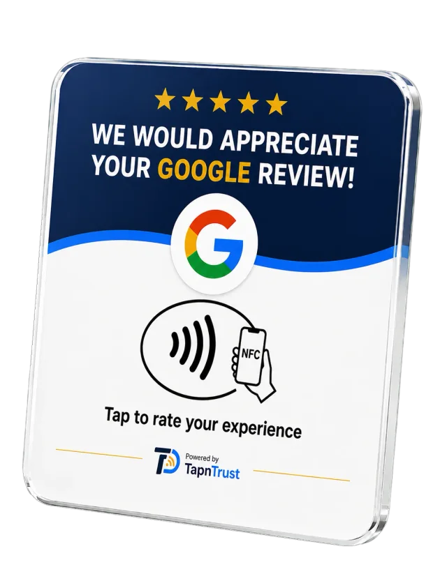 Tapntrust NFC Review Card